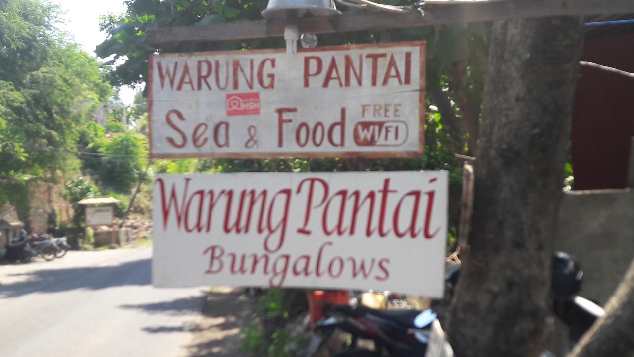 Warung Pantai Bungalows Амед Экстерьер фото